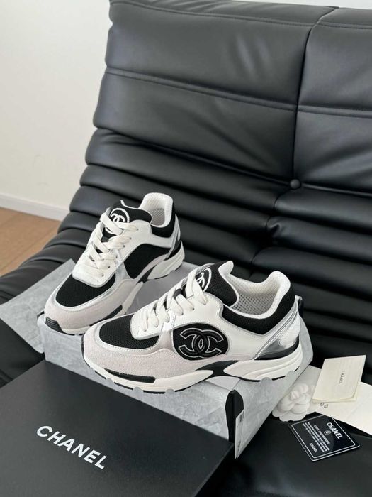 Adidasi Chanel - piele naturala 100% premium prezentare completa