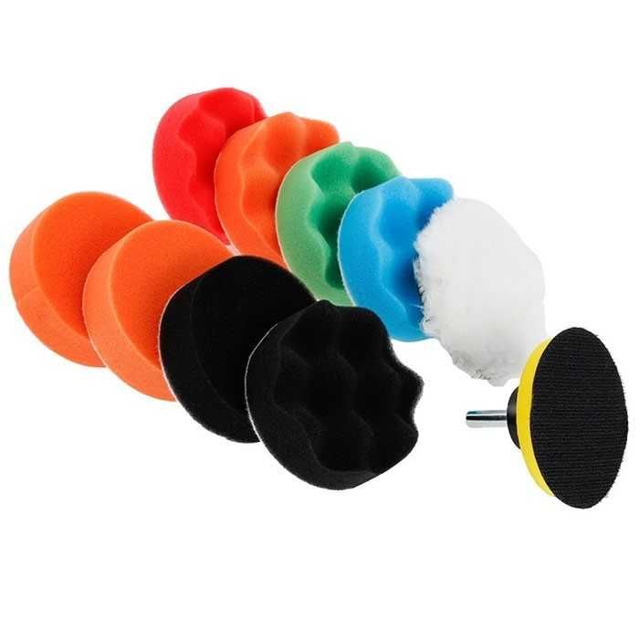 Комплект гъби с диск Automat, Полиращи гъби, 10 броя