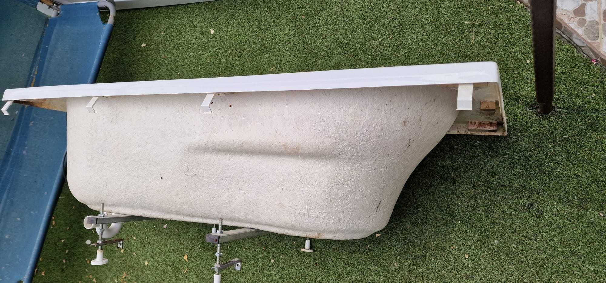 Cada baie din acril si fibra de sticla 160/70cm (Fibrocom)
