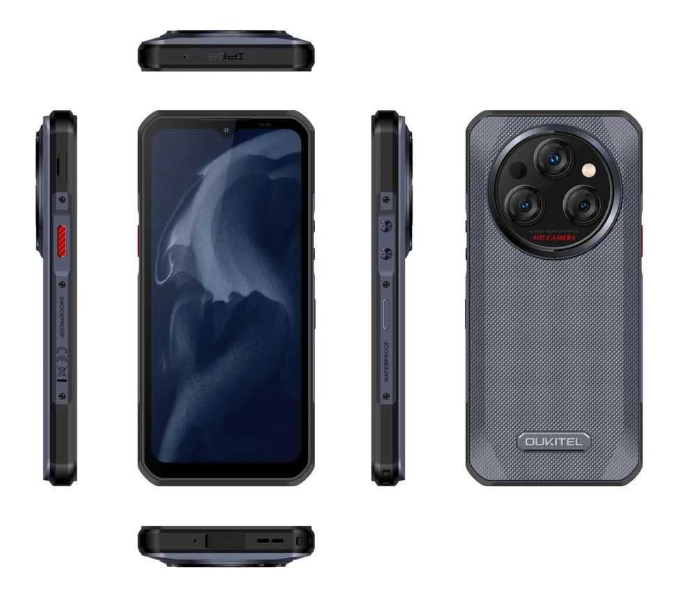 Oukitel WP35 5G, 6.6" екран,8GB RAM 256GB ROM с IP68 защита, 11000 mAh