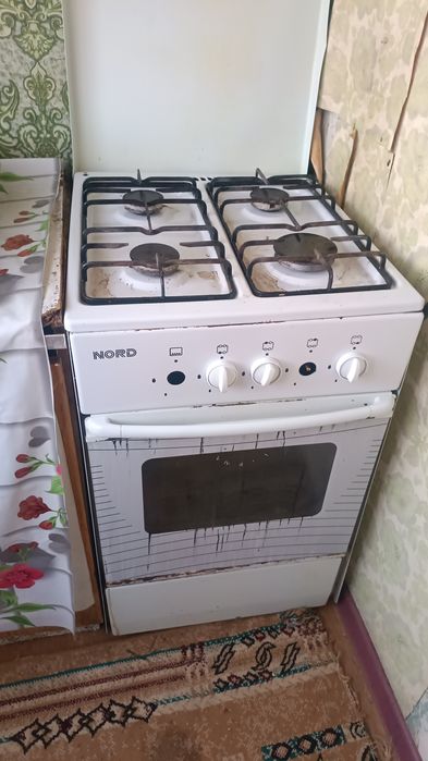 газ.плита в рабочем состоянии Состоянии