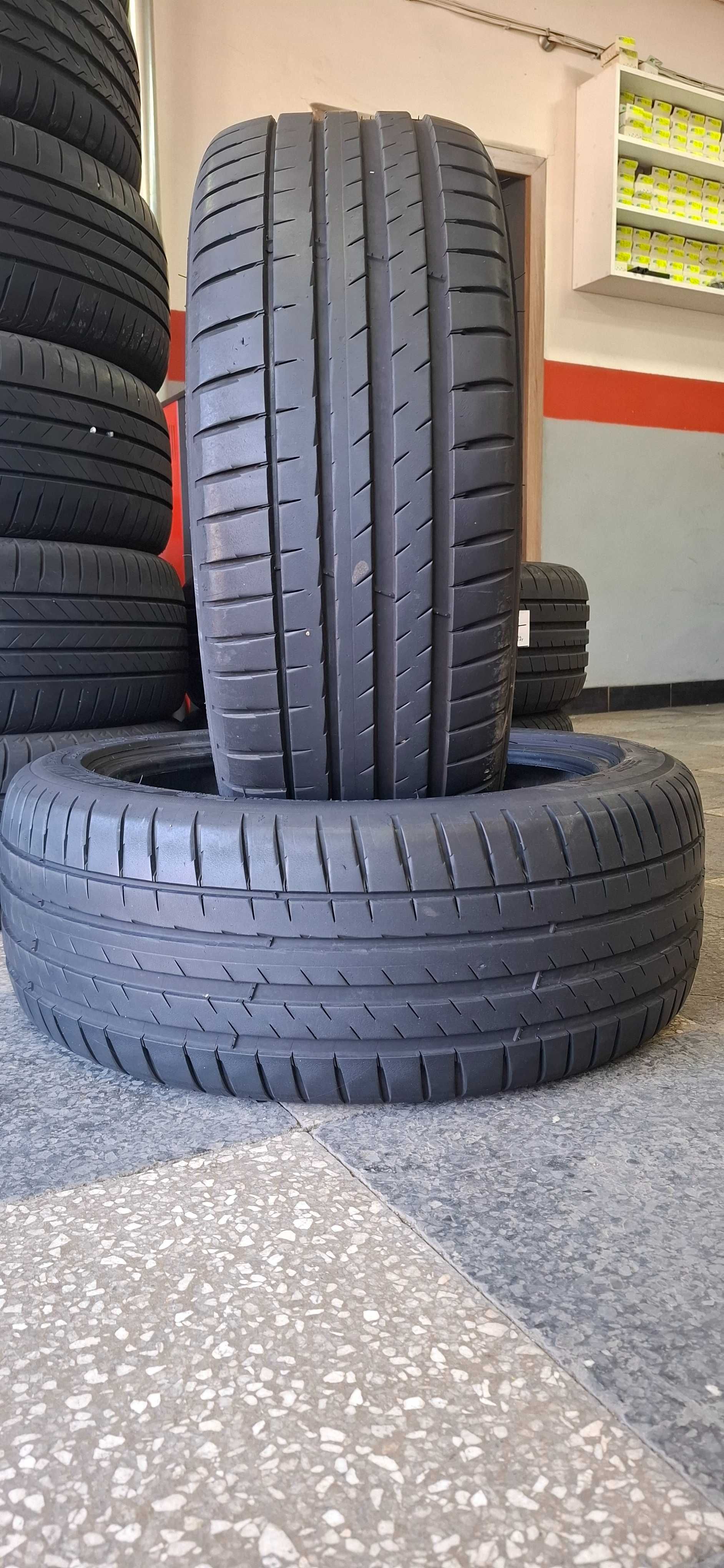 2бр. 225/45/19 Michelin 6.4mm грайфер, дот 22г. Безплатен монтаж