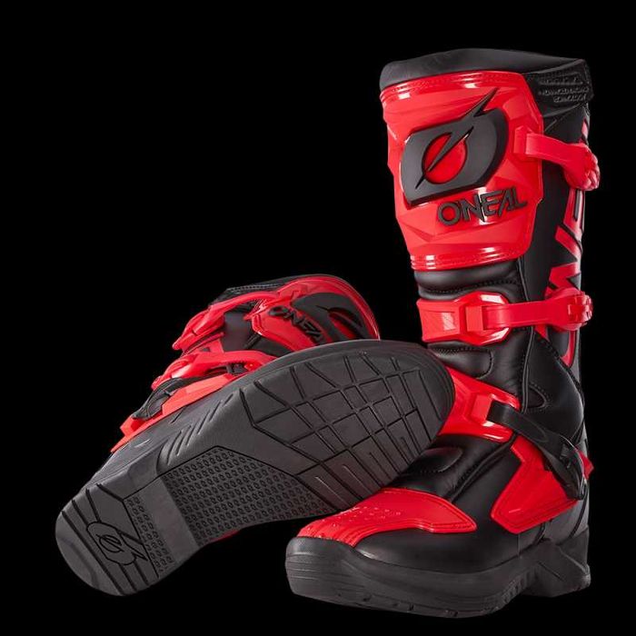 Мотокрос ботуши O'NEAL RSX BLACK/RED V.25 Номер 41,42,43,44,45,46,47