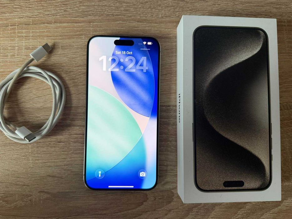Apple iPhone 15 Pro Max, 256GB, 5G, Natural Titanium