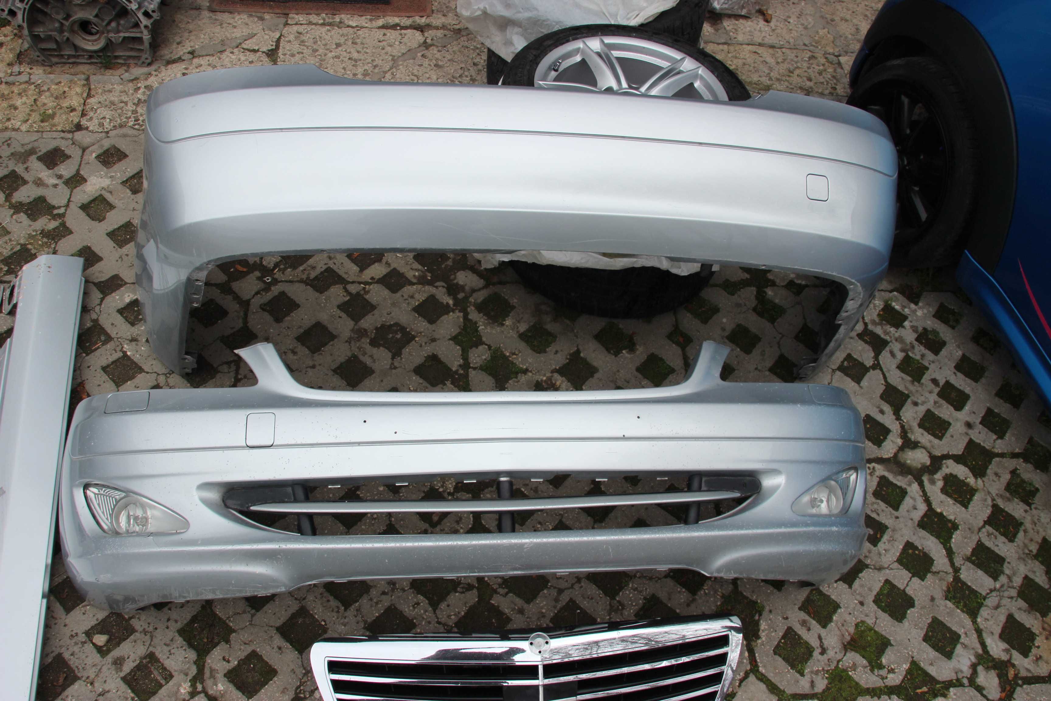 Брони фарове, стопове, огледала, прагове, решетка W221 S Класа 2007 г.