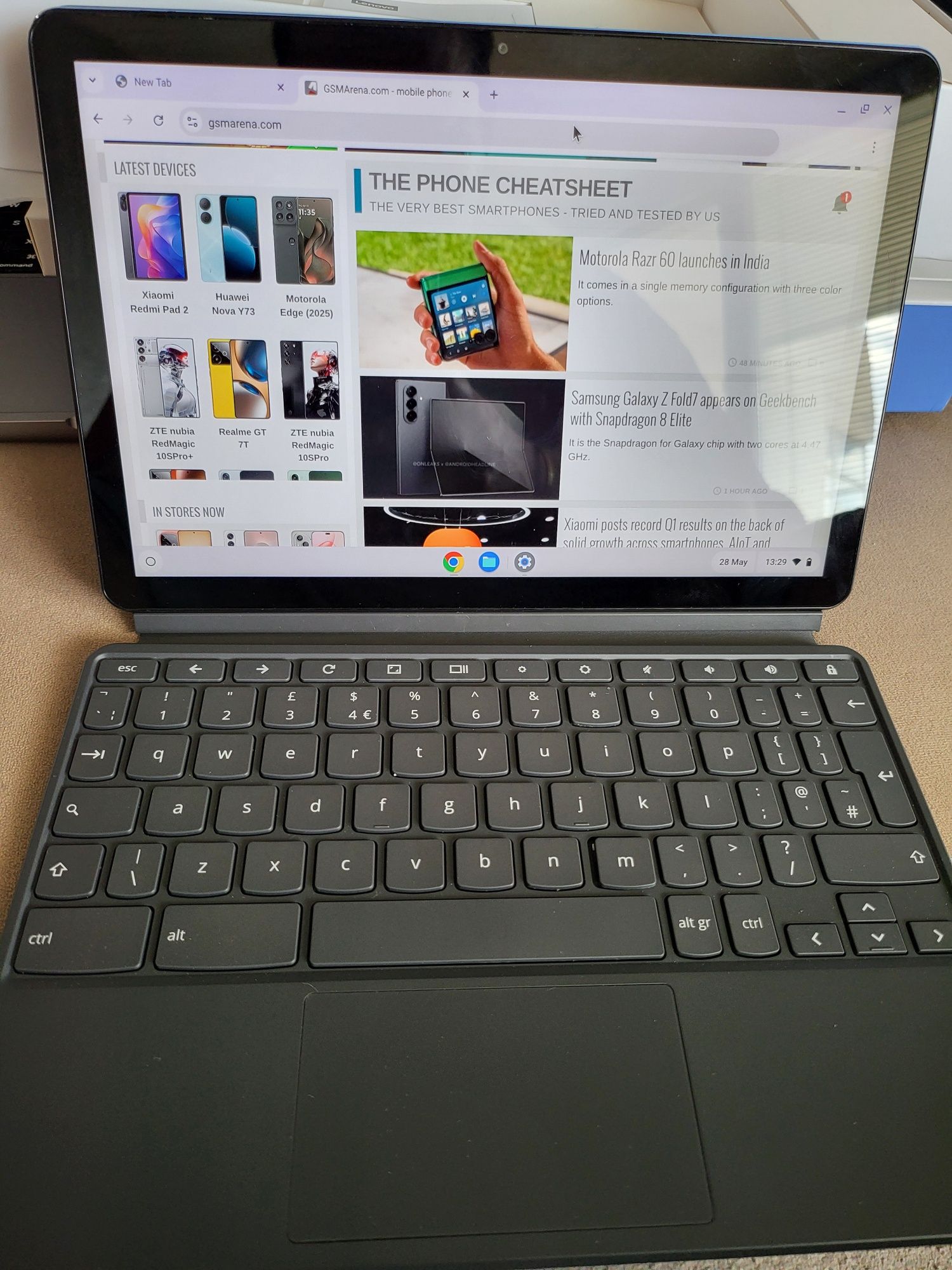 Lenovo IdeaPad Duet Chromebook 10 инча 4/64GB