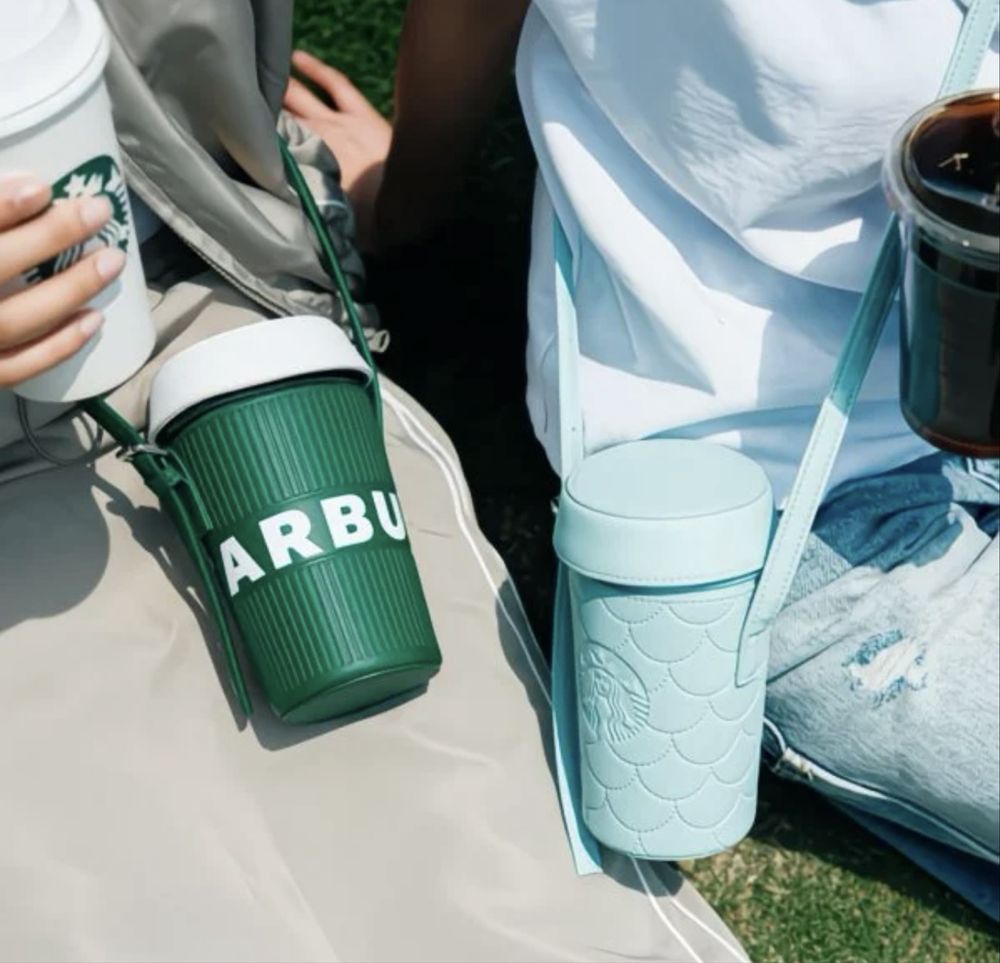Мини сумки. Starbucks.