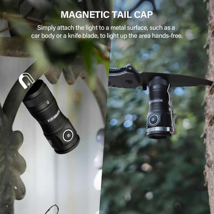 Sofirn SC13 cu Nichia 519a (sau cu SST40)