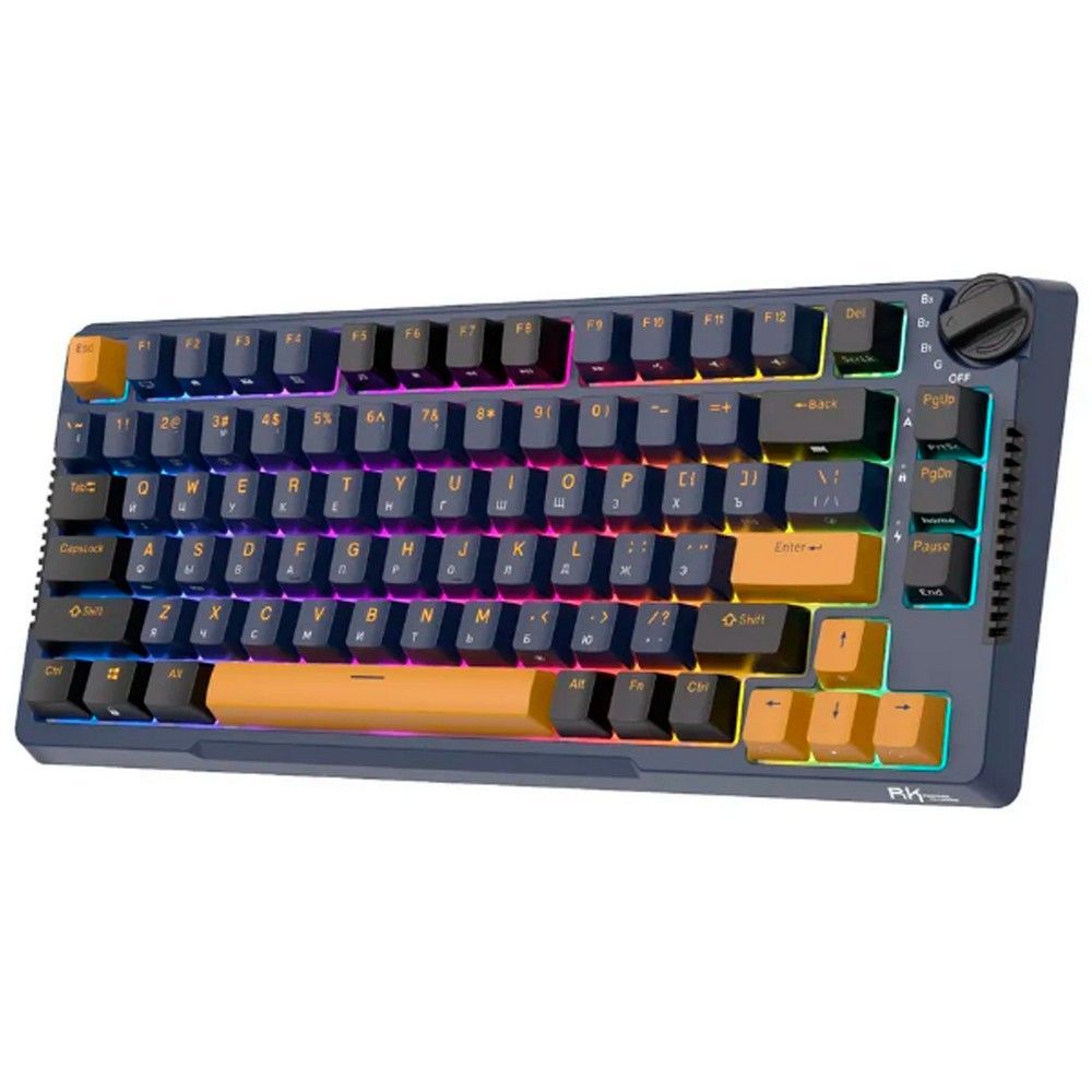 Механическая беспроводная клавиатура с подсветкой Royal Kludge H81 RGB