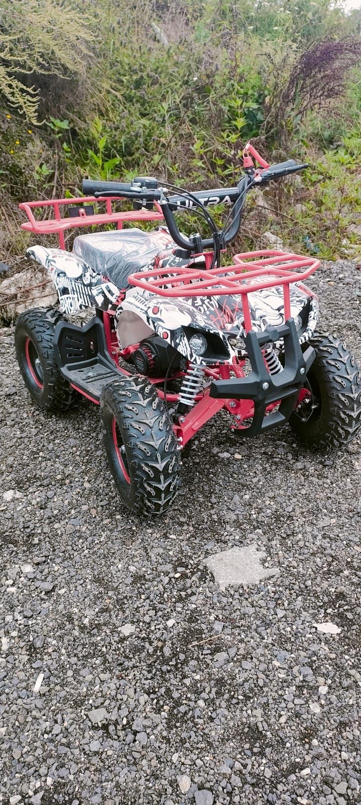 Mini Atv Quad adus din Germania pentru copii cu motor pe benzină 50cc