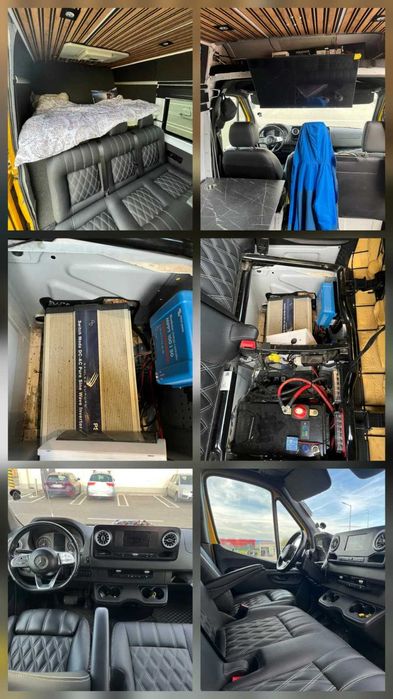 Mercedes Sprinter 316 7G Volan AMG 8+1 Clima/IncalzireAux/PDC/Camera