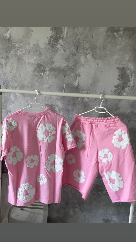 Compleu Denim Tears pink Sp5der syna trapstar amiri