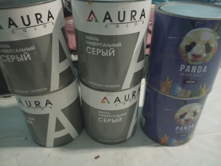 Kraska seriy temir kraskasi