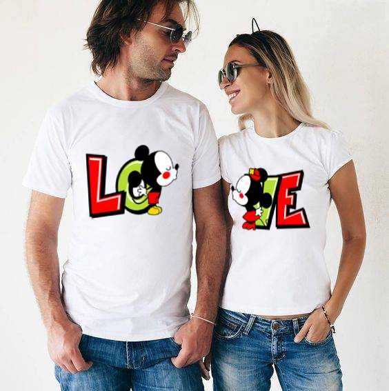 Уникални тениски, блузи и суитчъри с щампа за влюбени по ваш дизайн