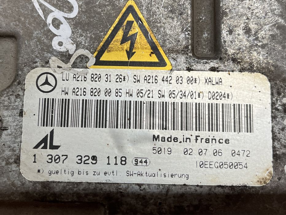 Droser / Modul / Balast / Calculator Far Mercedes S W221