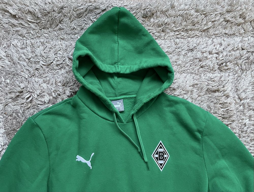 Hanorac original verde/green Puma XL