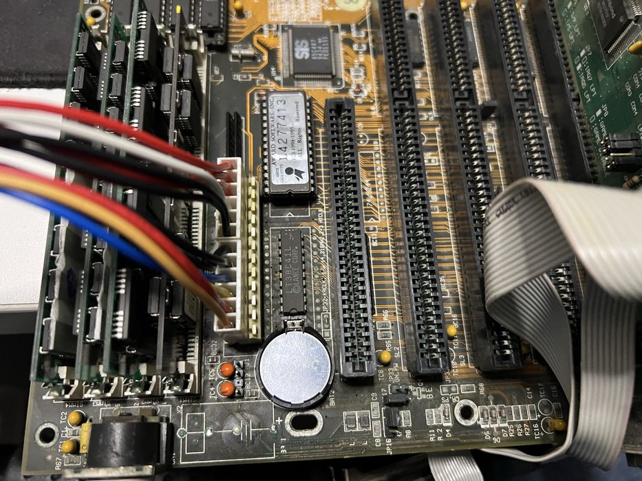 Piese retro testate pentru un build 486 dx2 50mhz