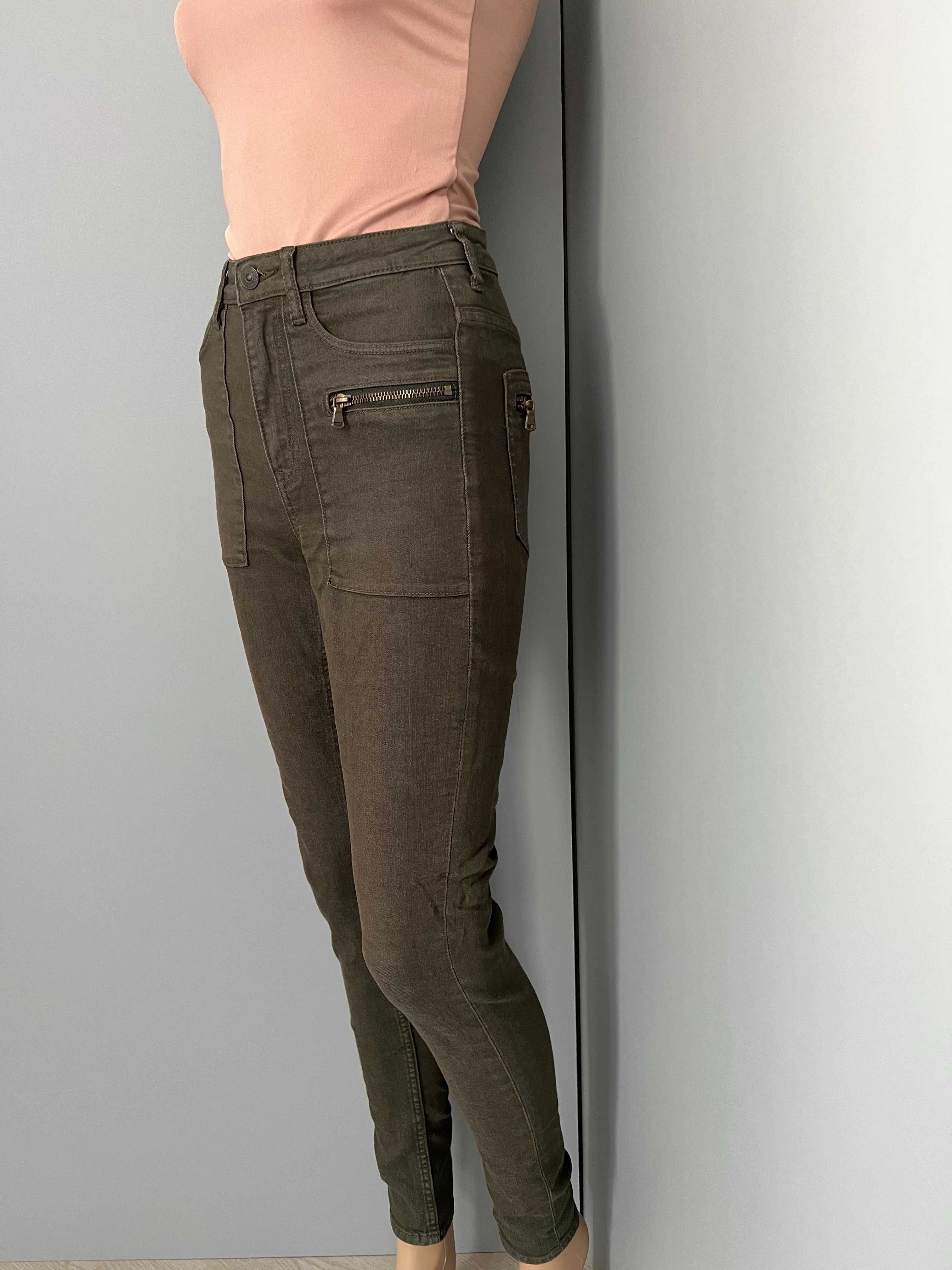 Pantaloni denim elastici H&M