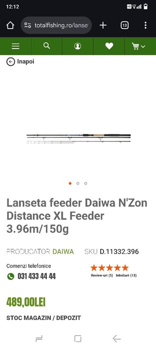 Feeder Daiwa N zon