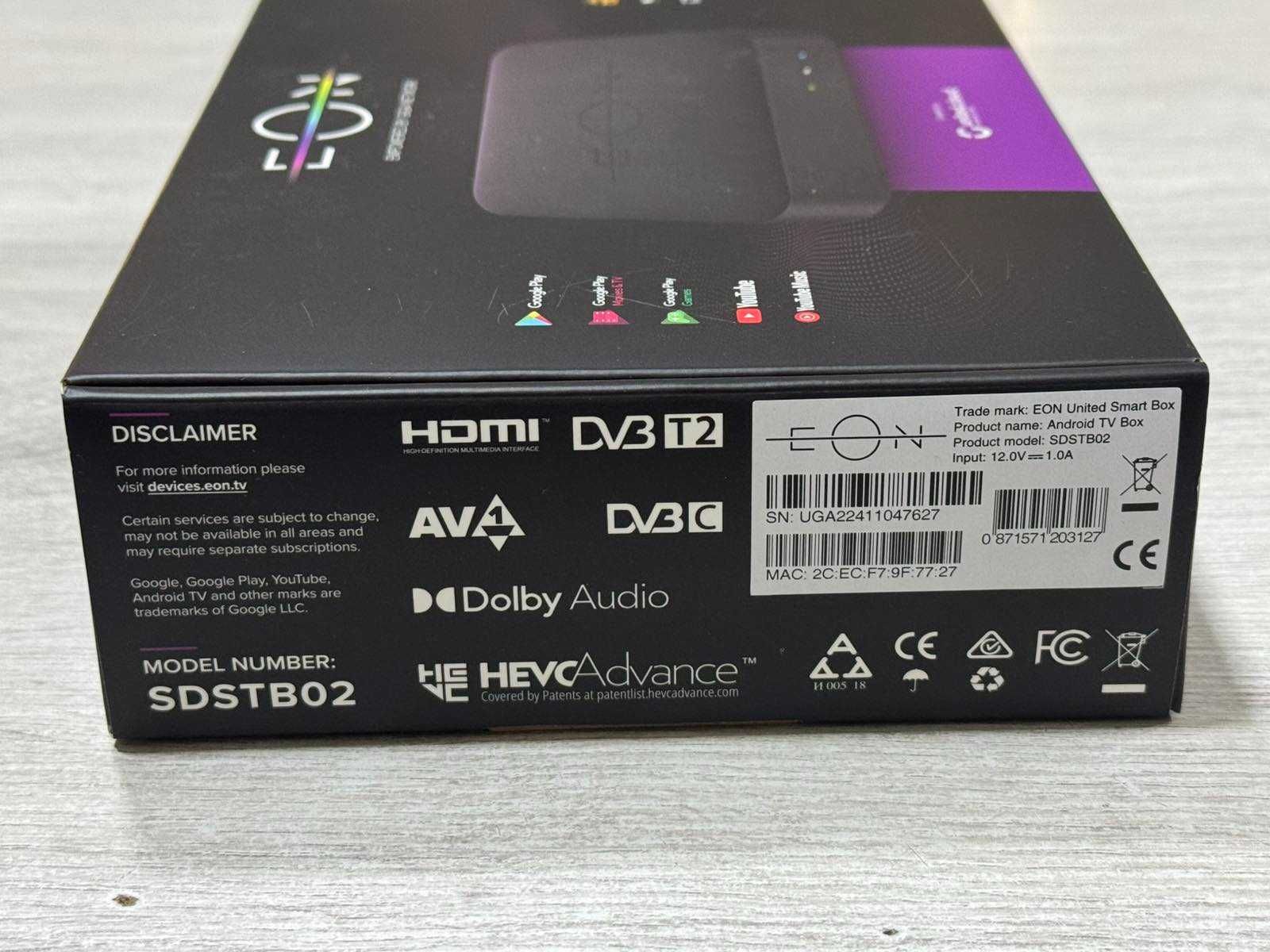 НОВ! EON Smart Box SDSTB02