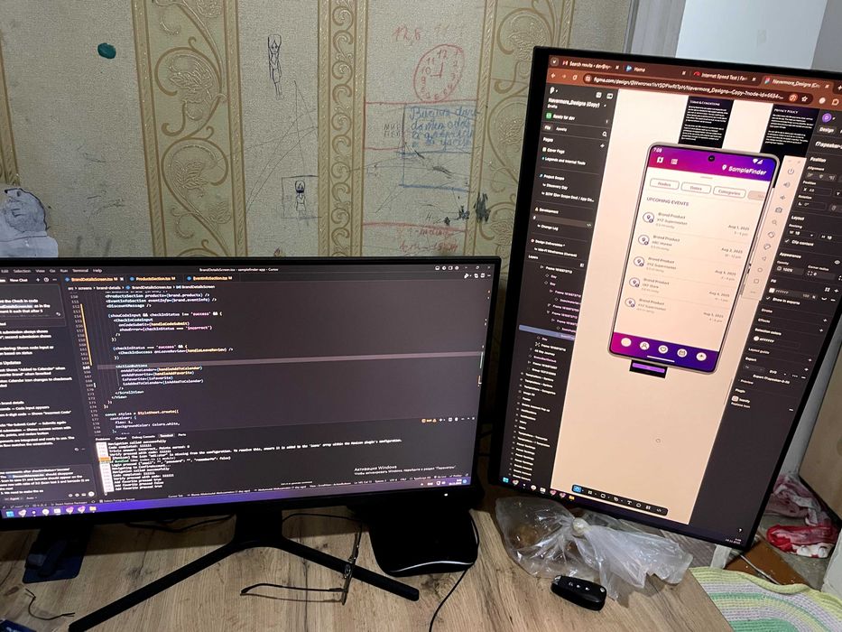 Kanpiyutr Monitor 2ta Redmi +shtanker Kreslo cs2 dota2