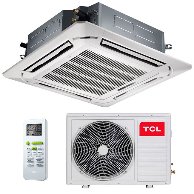 TCL inverter 24Btu восьмипоточный кассетный кондиционер