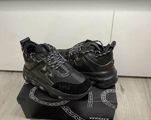 Adidasi Versace Chain Reaction Premium Black