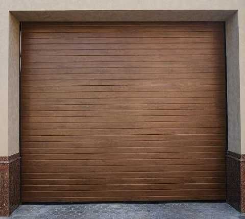 Производство и монтаж секционных ворот из России и Турции.