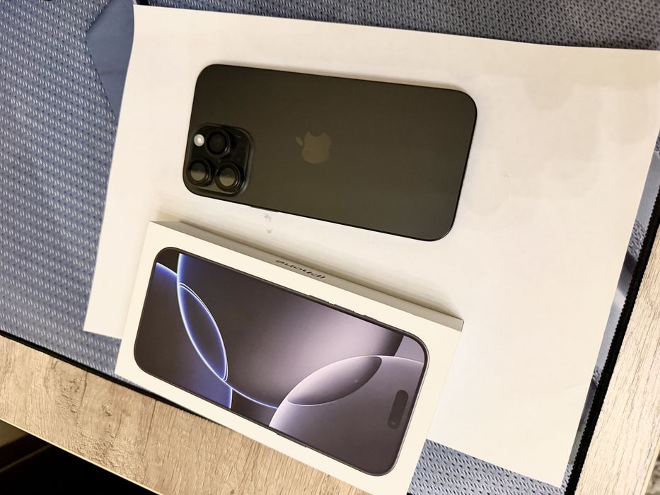 Продаётся Iphone 16 pro max 256 gb - айфон 16 про макс-  батарея 100%
