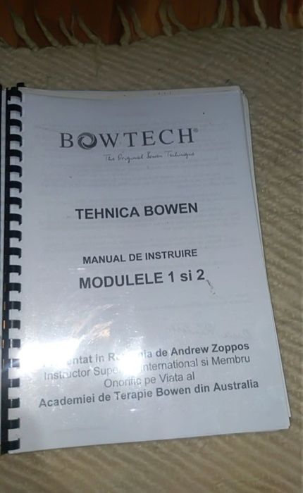 Manual Bowen , original