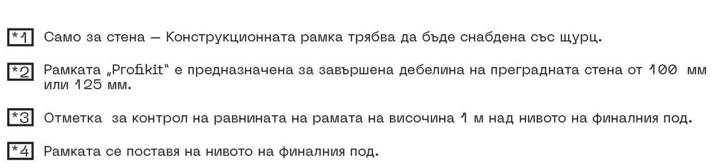 Строителна касета за плъзгаща се еднокрила врата PROFIKIT