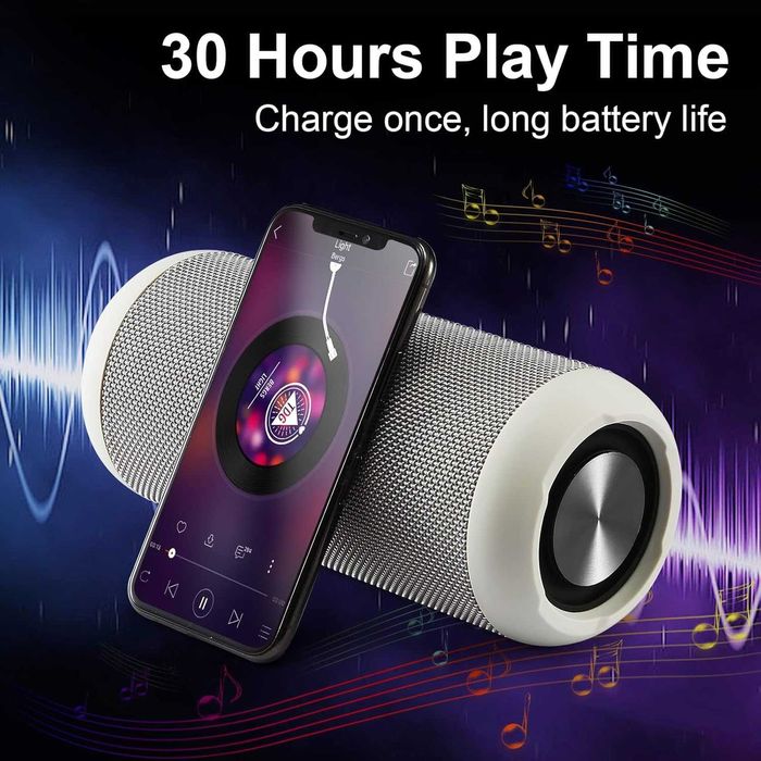 Нова Bluetooth колонка 30W Bluetooth 5.0, водоустойчива IPX6 30 ...