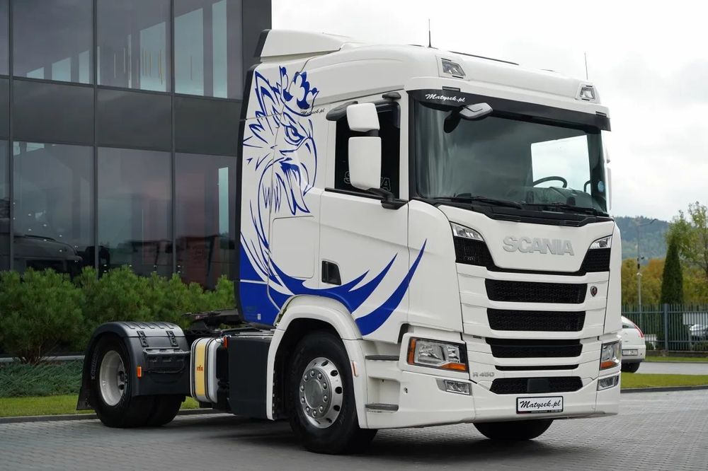 Scania R 450 / RETARDER / CABINĂ JOSĂ / SISTEM HIDRAULIC / I-PARK COOL / COMPLET AIRMATIC / JANTE DIN ALIAJ