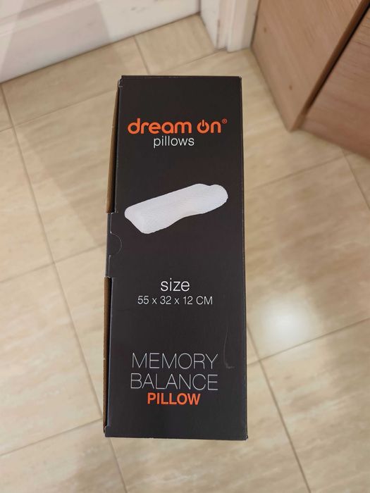 Нова възглавница Dream ON Memory Balance (60% намаление) 55 х32 х11 cm