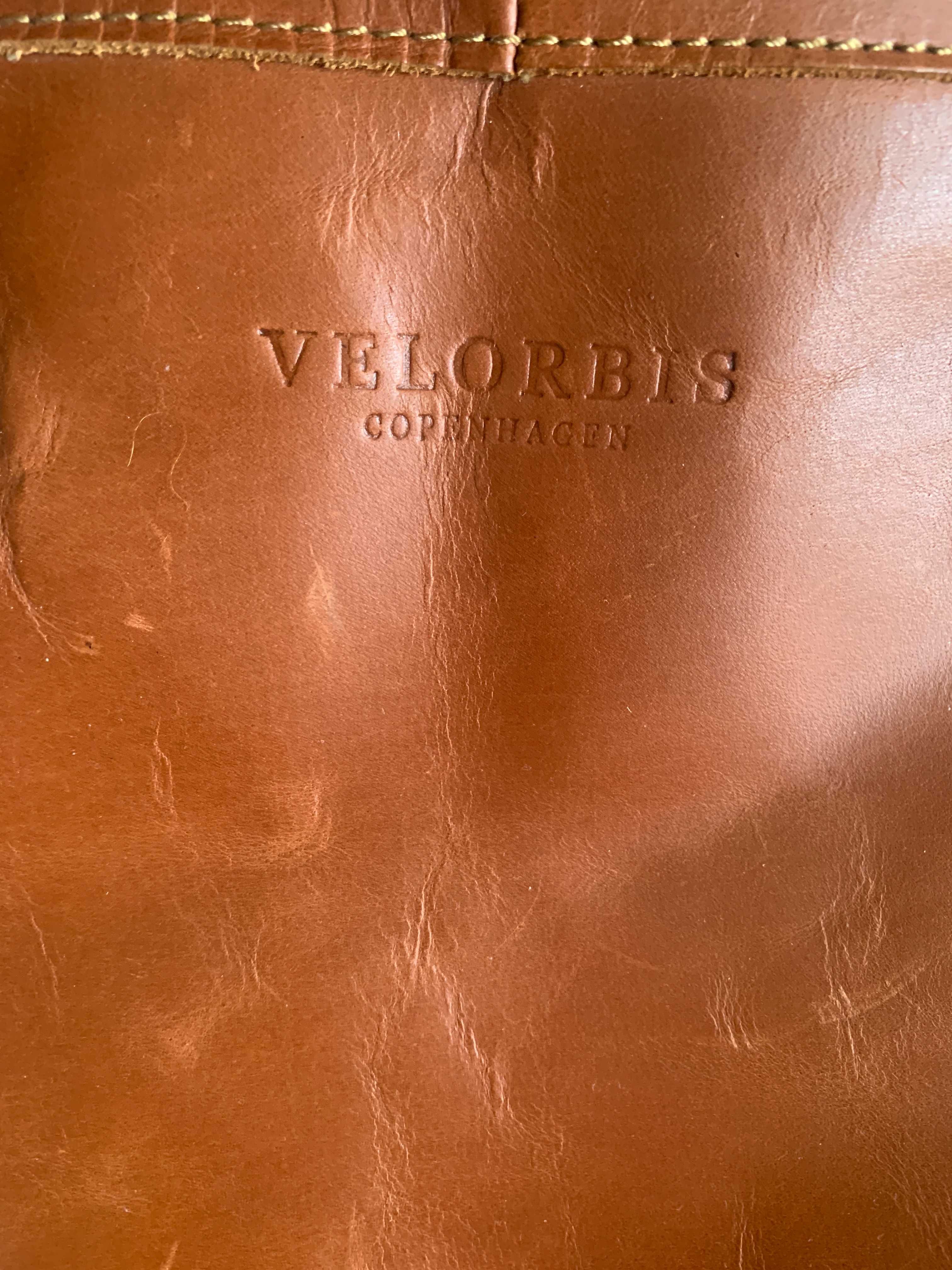 Пътна кожена чанта Velorbis Copenhagen
