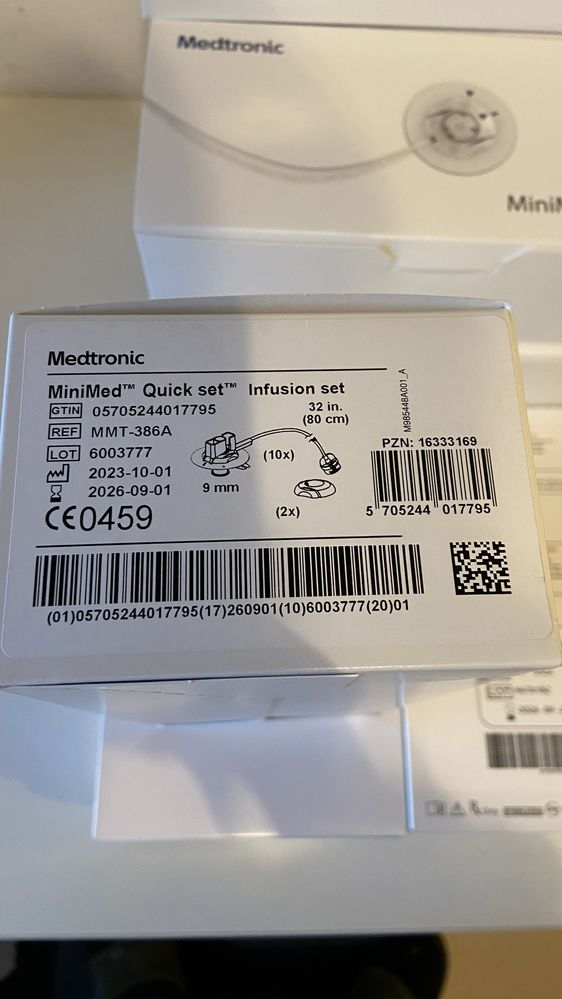 Set infuzie pentru pompa insulina Medtronic MiniMed !