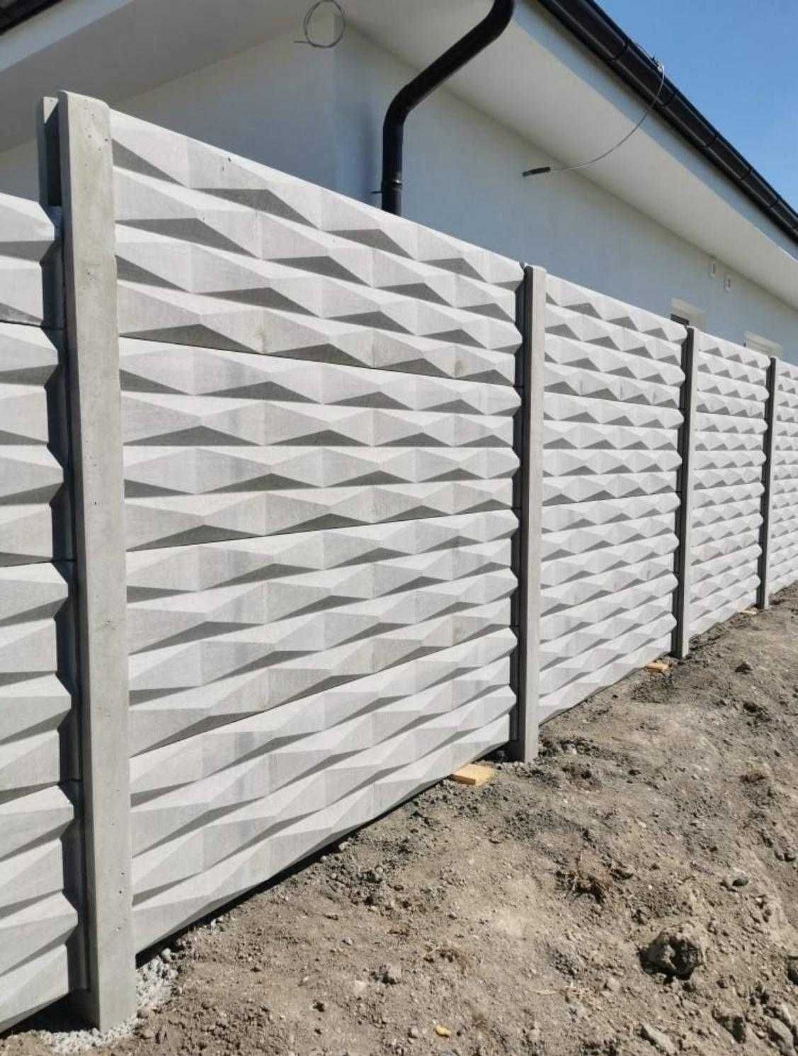 garduri din beton cu rezistenta maxima garantie montaj transport
