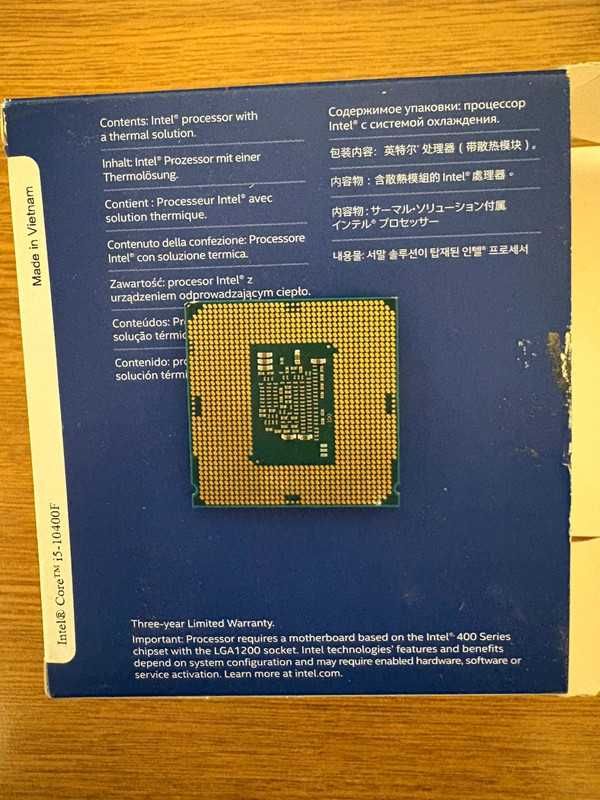 Intel i3-7100 + Cooler Stock