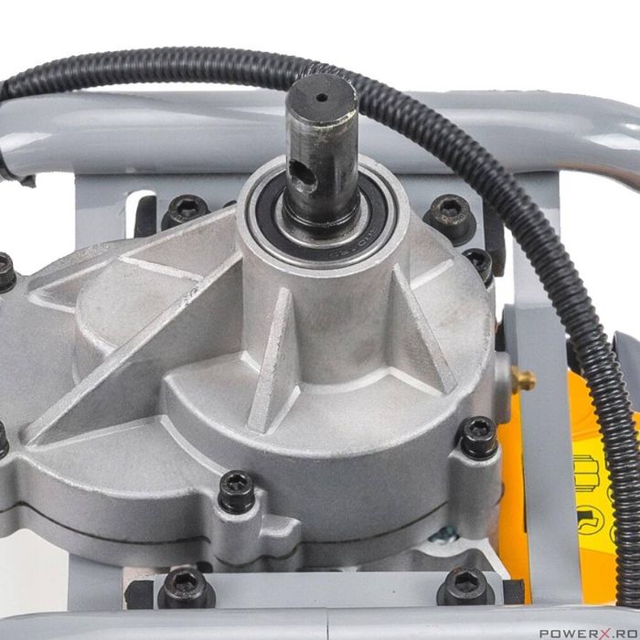 Motoburghiu pamant 6 CP 3 burghie + prelungitor, freza foreza pamant,