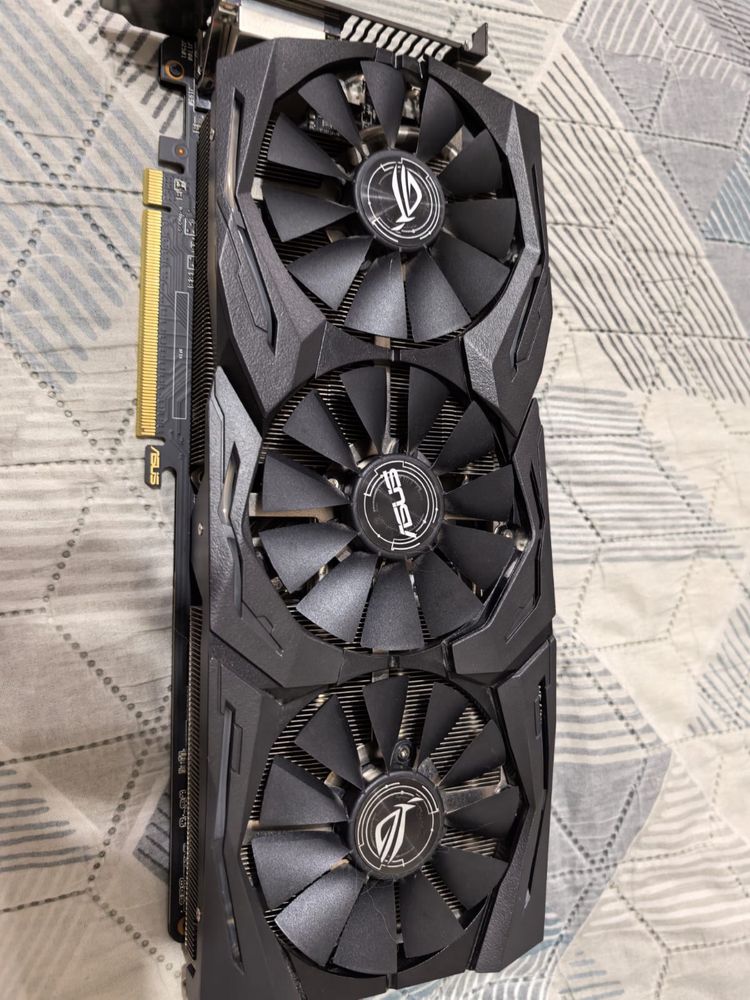 Видеокарта PCI E ASUS AMD RADEON RX 480 STRIX OC 8192mb 256 bit GDDR5