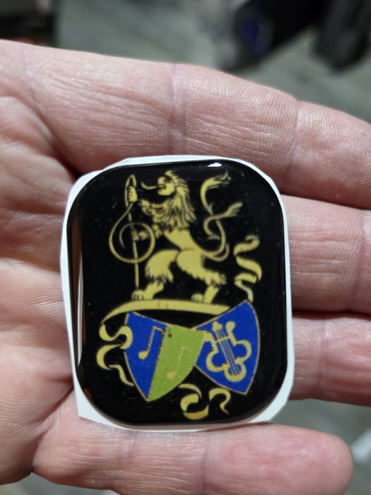 Emblema,sigla acordeon Cantora Guerrini