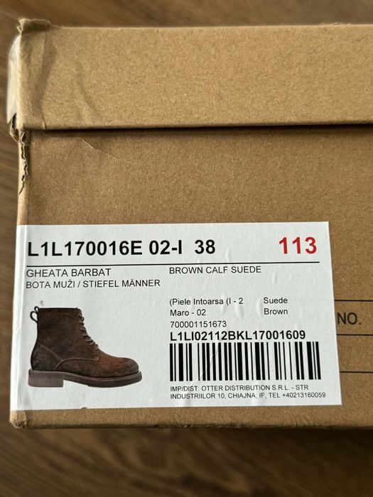 Ghete Otter  nr 38 dar corespunde nr 39