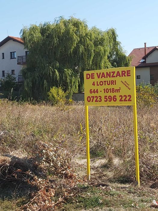 Parcele teren comuna Berceni- Deschidere la lac Mamina
