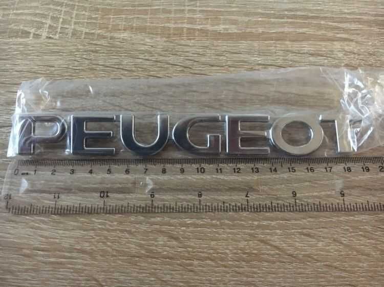 Емблема надпис лого Пежо Peugeot стар стил