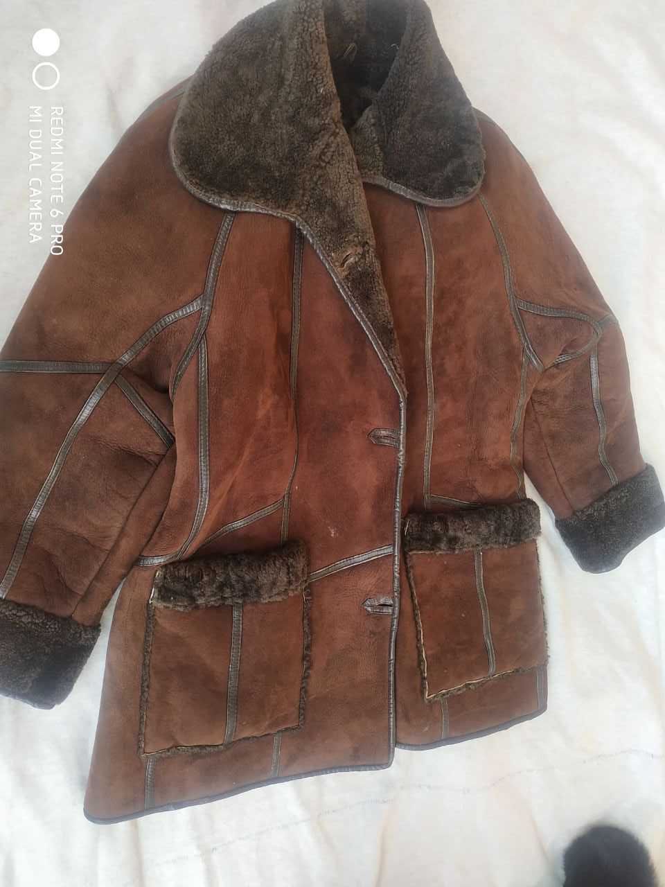 Отдам даром дублёнка  женская