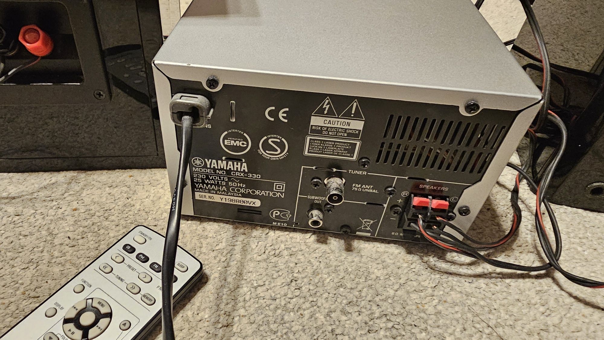 Amplificator, amplituner, usb si cd Yamaha CRX-330 cu telecomanda