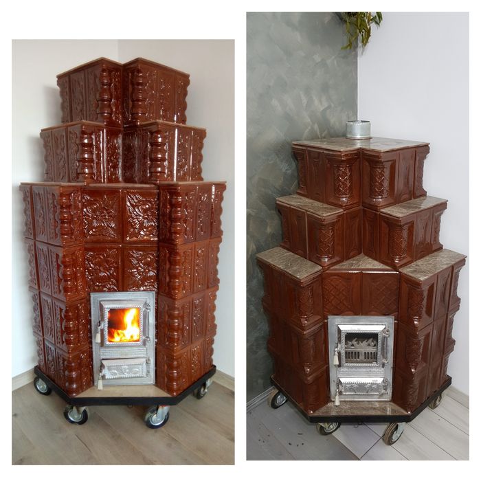 Sobe drepte de teracotă