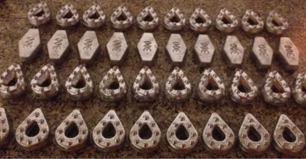 Plumbi pt. pescuit la: Dunăre, Prut, Siret, Olt, Mures gramaje mari