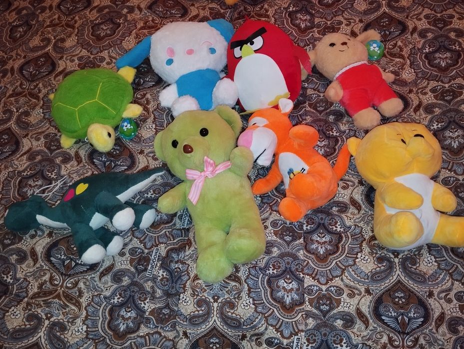 Мягкие игрушки по 15-25 тысяч
