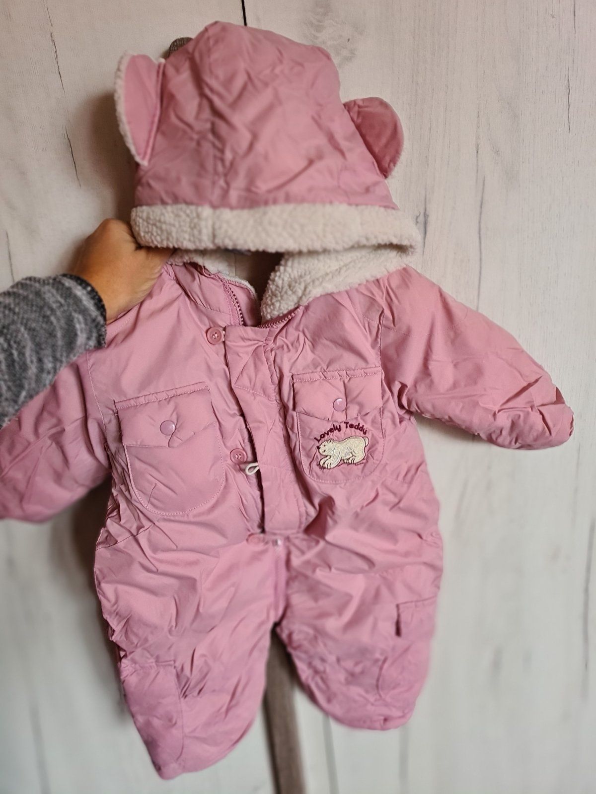 Бебешки ескимос космонавт за момиче 6м.